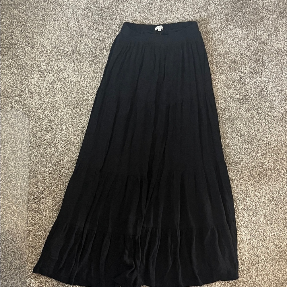 Z Supply Black Maxi Skirt